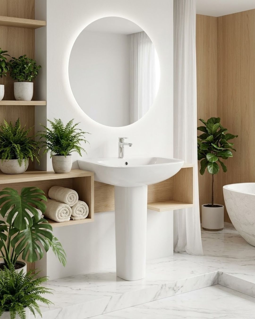 Pedestal Washbasin