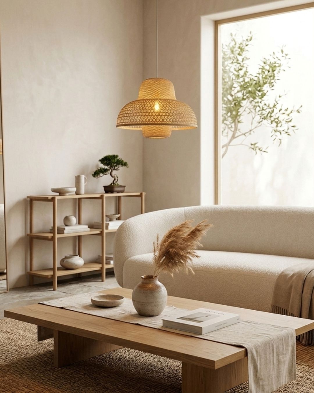 Natural Bamboo Pendant Lights