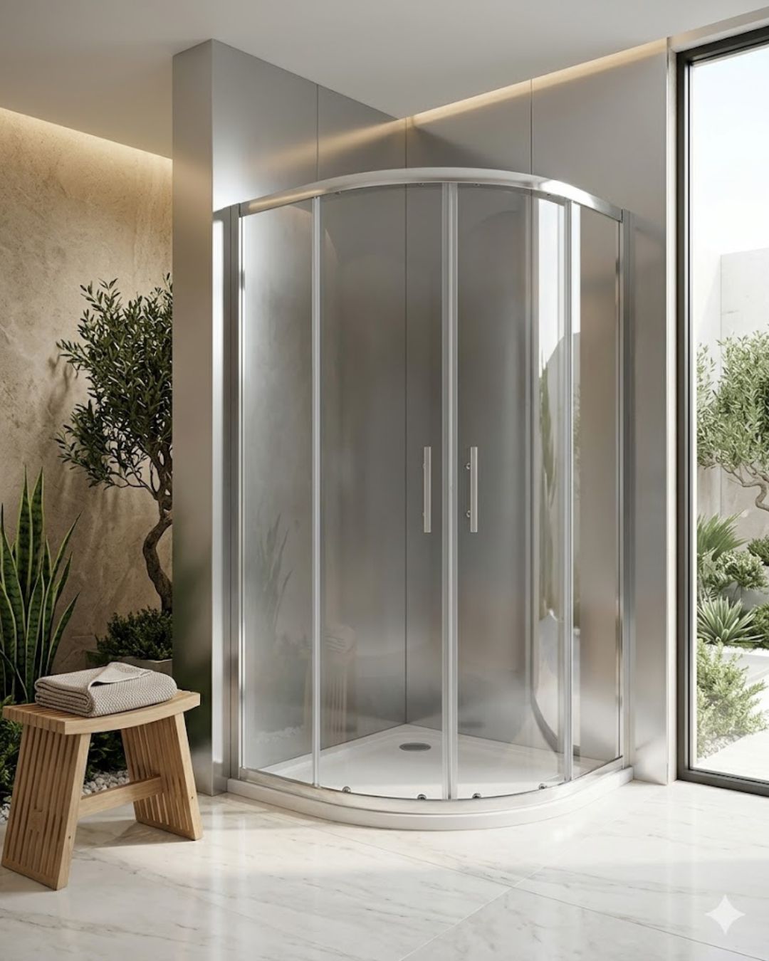 Bath Shower Cabinet Acrylic Tub 90 * 90cm