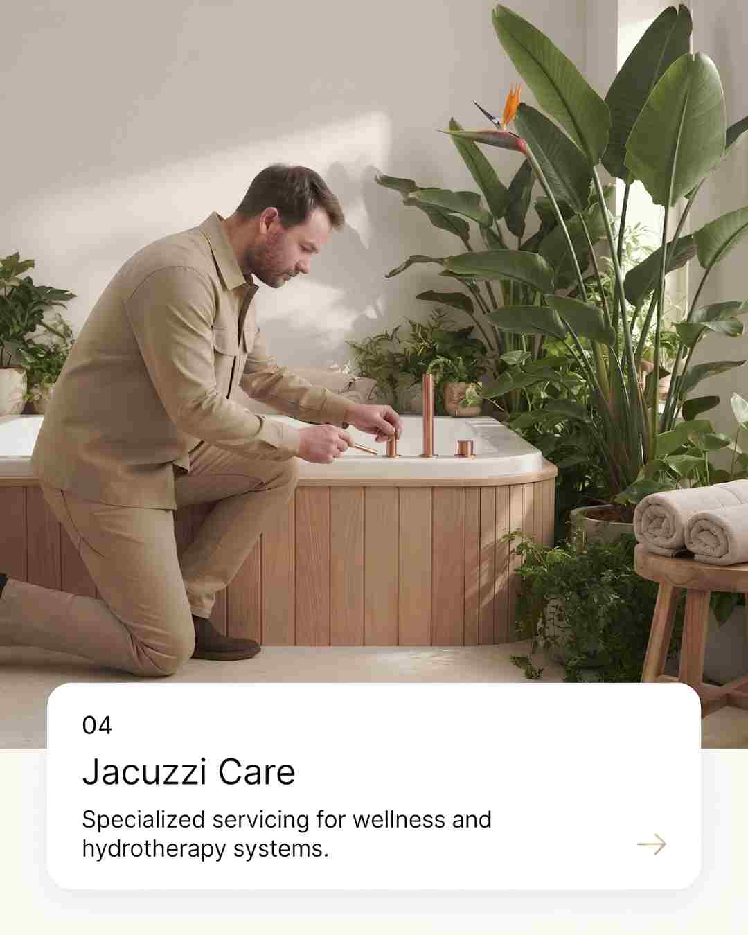Professional Jacuzzi Care Service