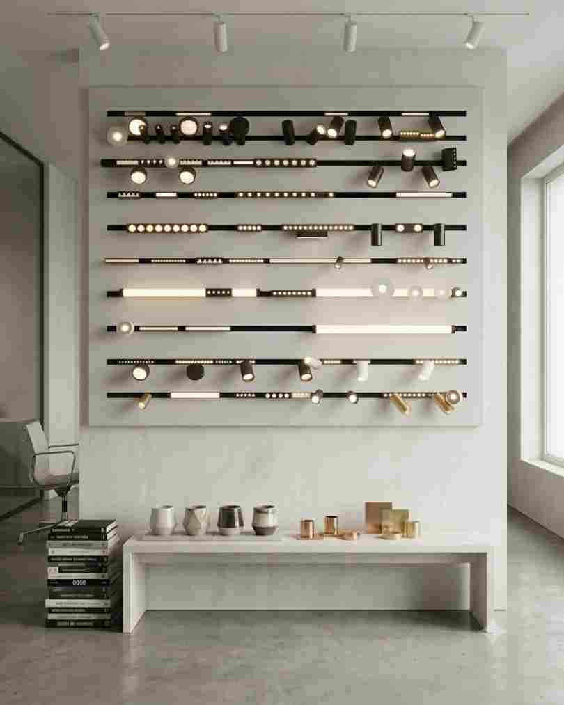 Modular Magnetic Track Lighting System