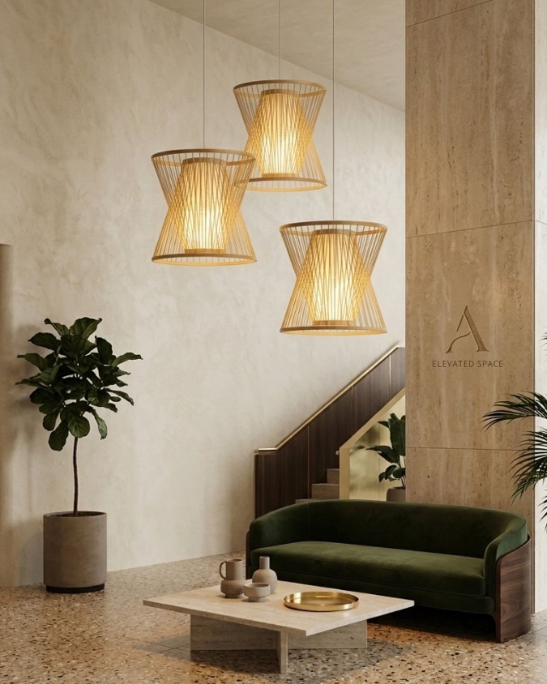 3-light pendant