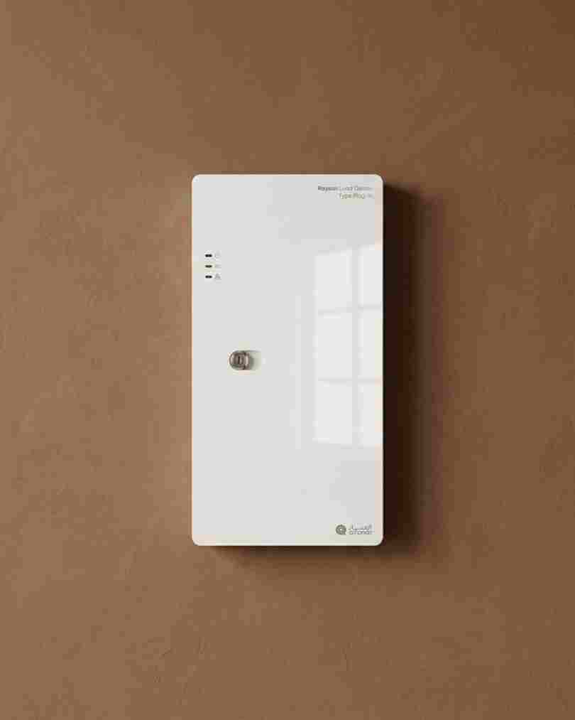 White Lockable Electrical Distribution Board