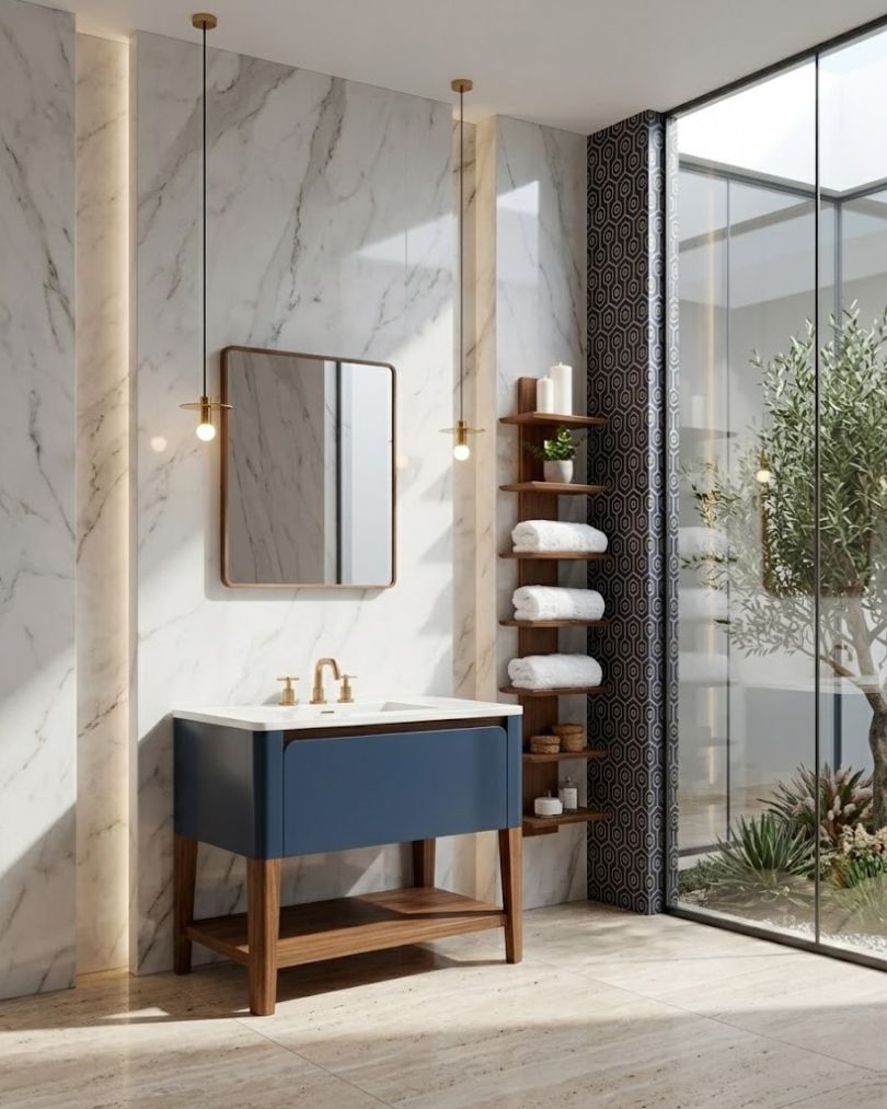 Wall-Mount Bathroom Vanities