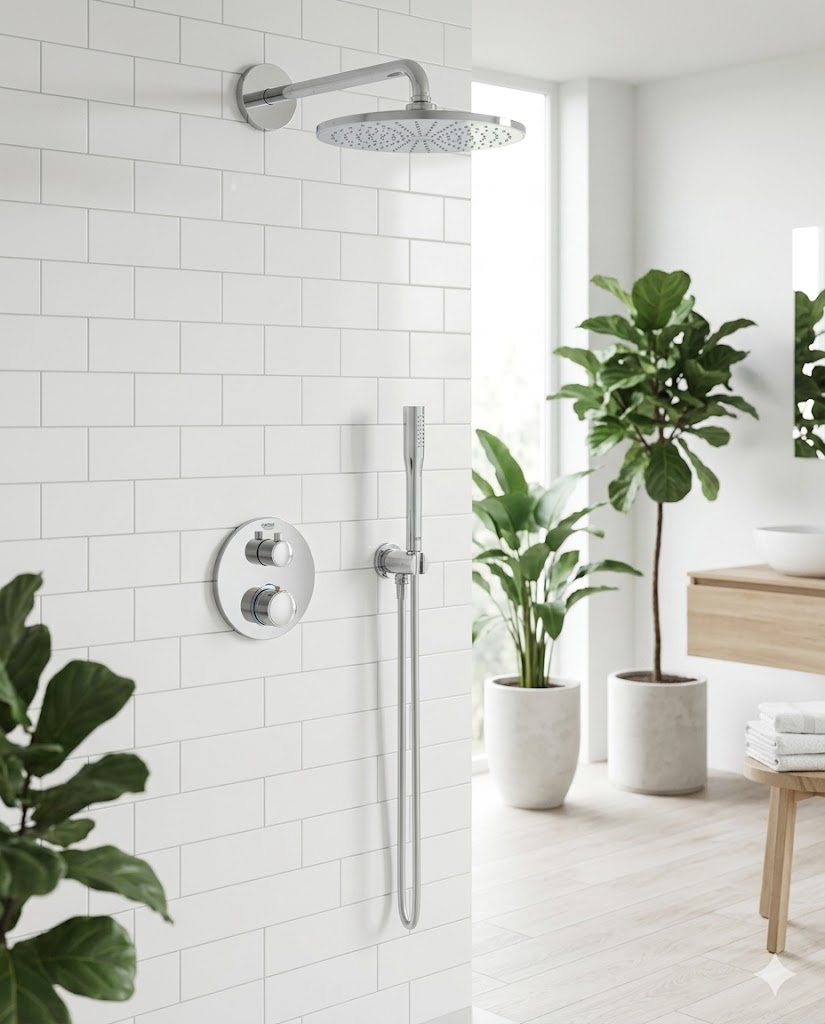 GROHE Precision Round - Concealed Shower System